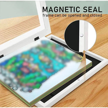 Marcos Magnetix Kinderkunst | Ideal para los más pequeños - Almacenamiento A4 para pósters y pinturas